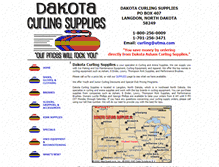 Tablet Screenshot of dakotacurlingsupplies.com